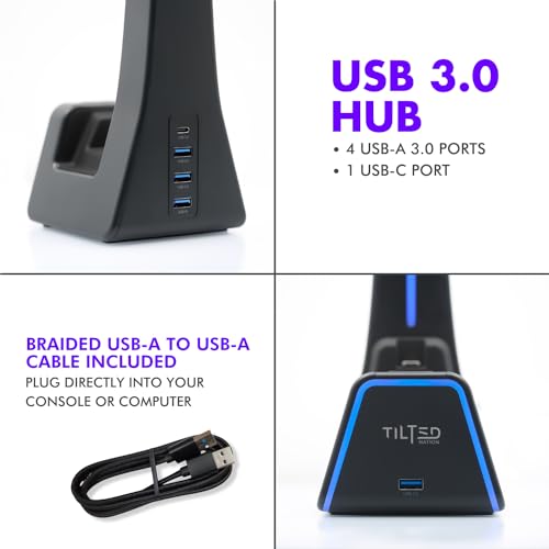 Gaming Headset and Controller Stand