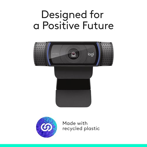 Full HD Webcam with Stereo Audio