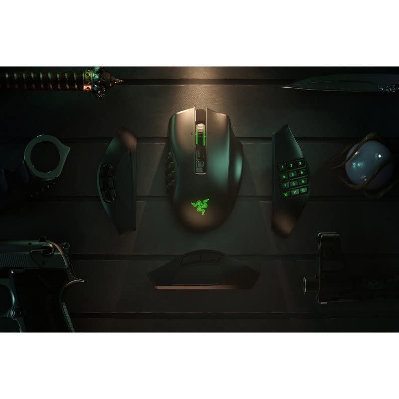 Modular Wireless MMO Gaming Mouse