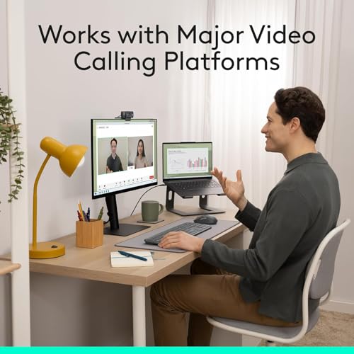 Full HD Webcam with Stereo Audio