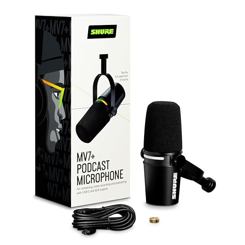 USB-C and XLR Dynamic Streaming Microphone