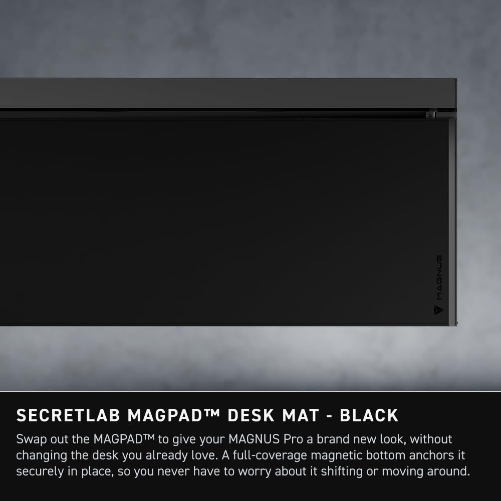 Magnetic Cable-Managed Gaming Desk