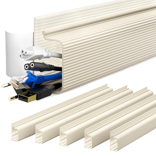 Self-Adhesive J-Channel Cable Hider