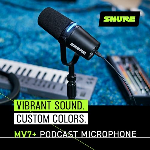 USB-C and XLR Dynamic Streaming Microphone