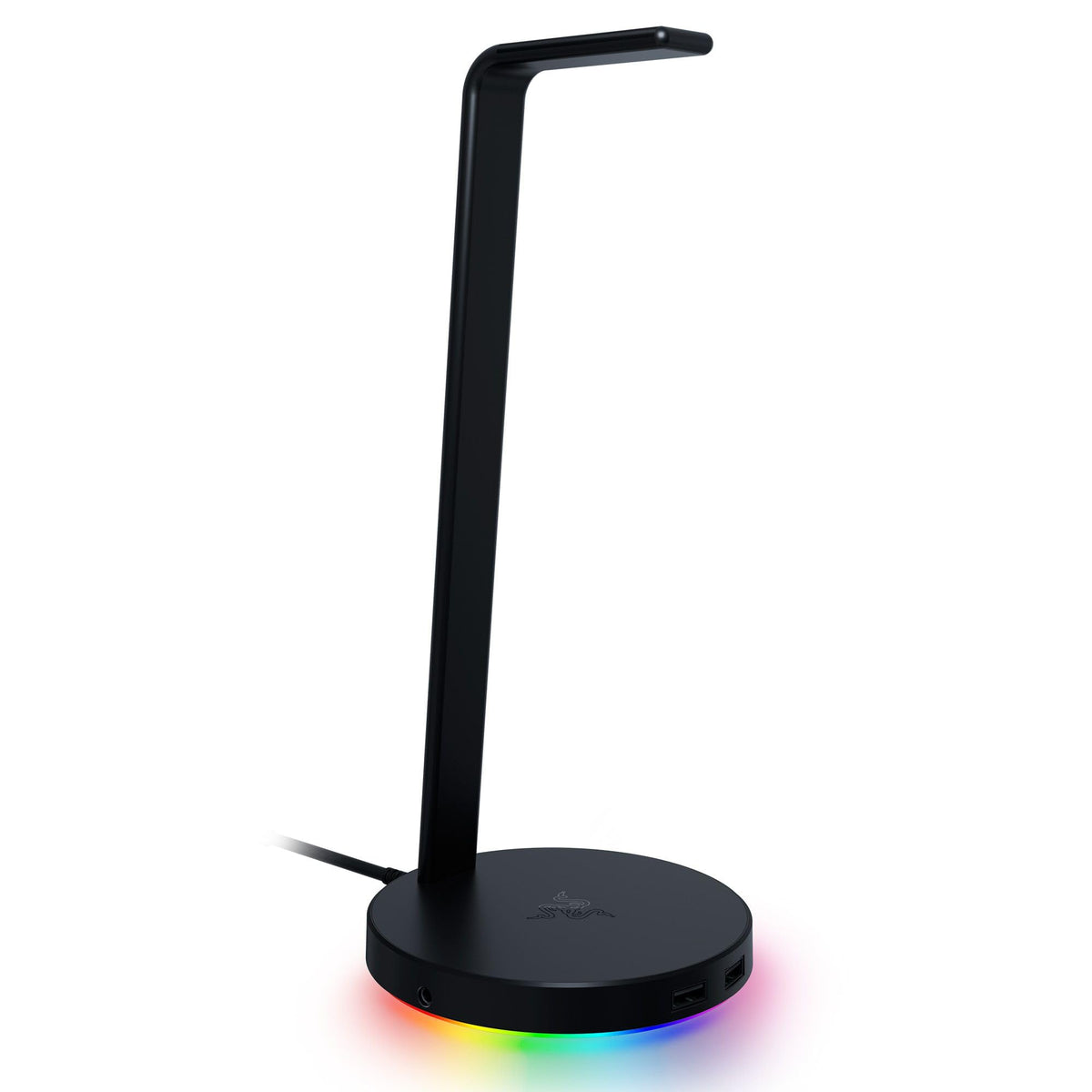 RGB Headphone Stand with USB Hub