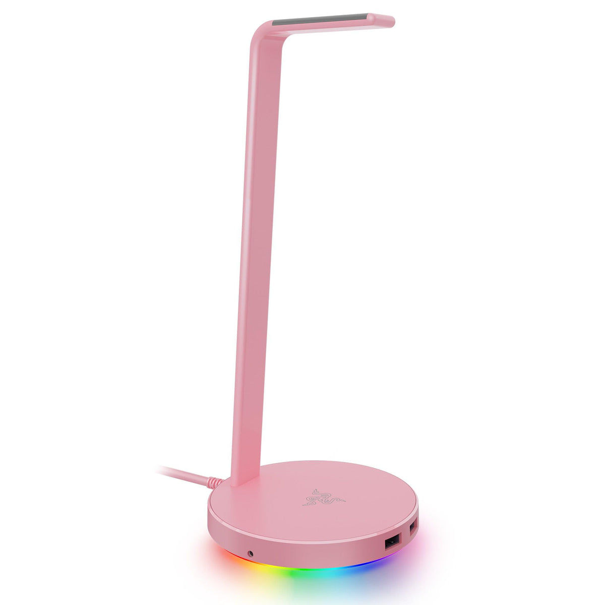 RGB Headphone Stand with USB Hub