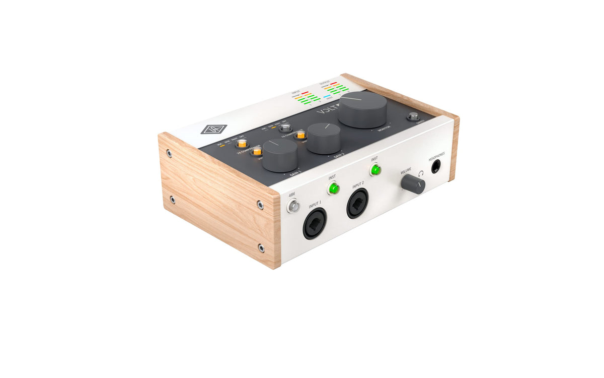 USB Audio Interface with Vintage Preamp Mode