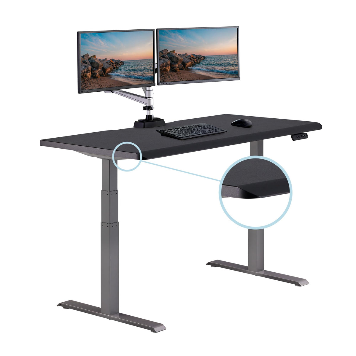 Comfort-Edge Gaming and Computer Desk