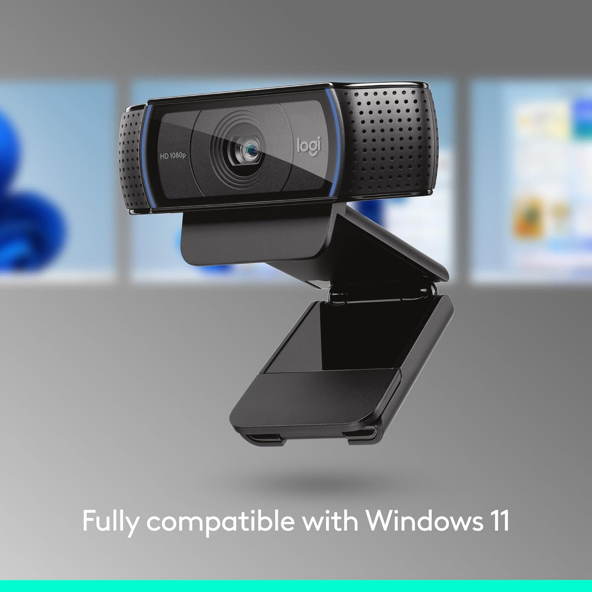 Full HD Webcam with Stereo Audio
