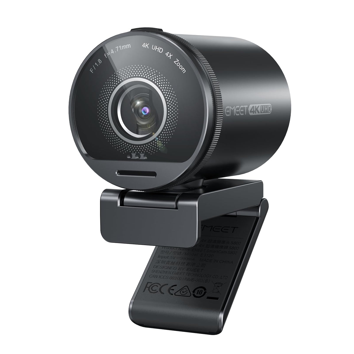 4K Streaming Webcam with Autofocus