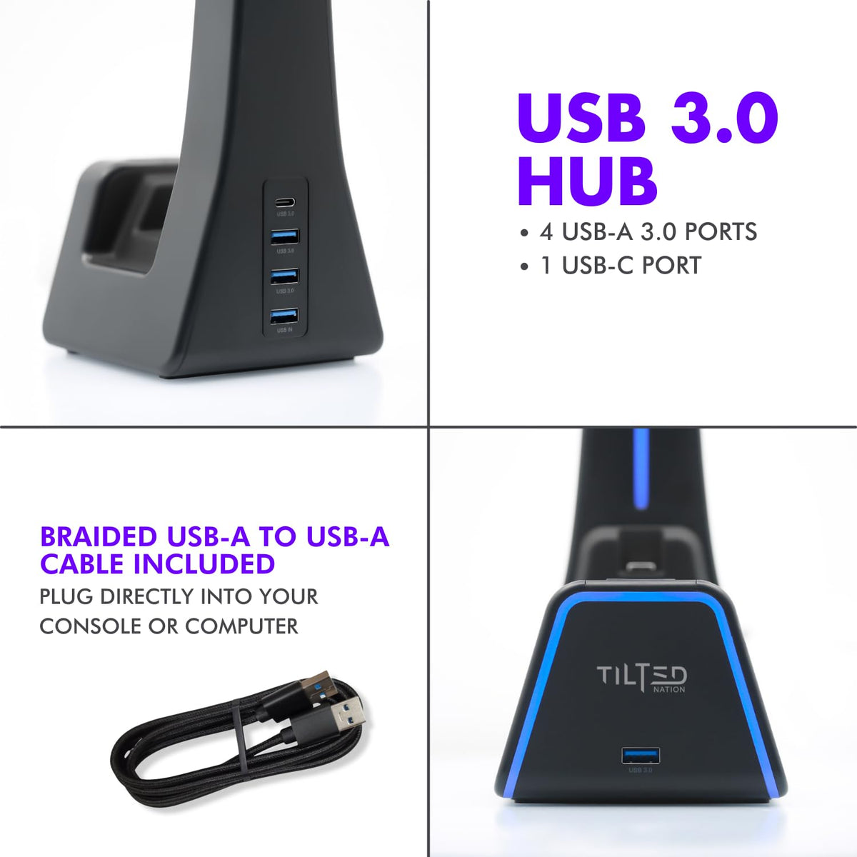 Gaming Headset and Controller Stand