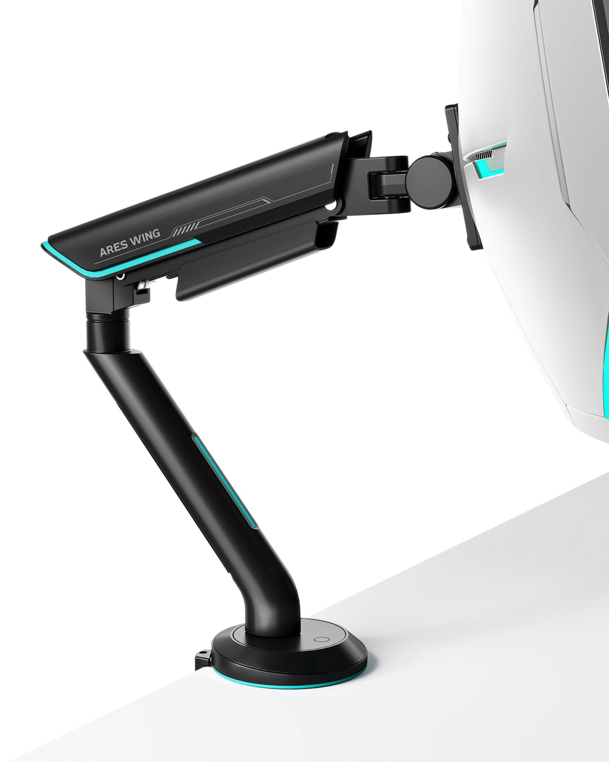 Heavy-Duty Single Gaming Monitor Arm