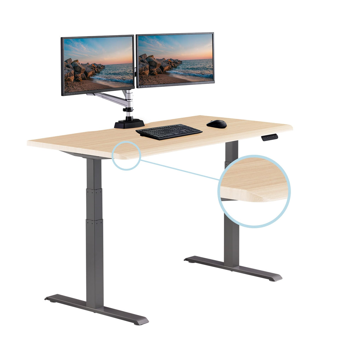 Comfort-Edge Gaming and Computer Desk