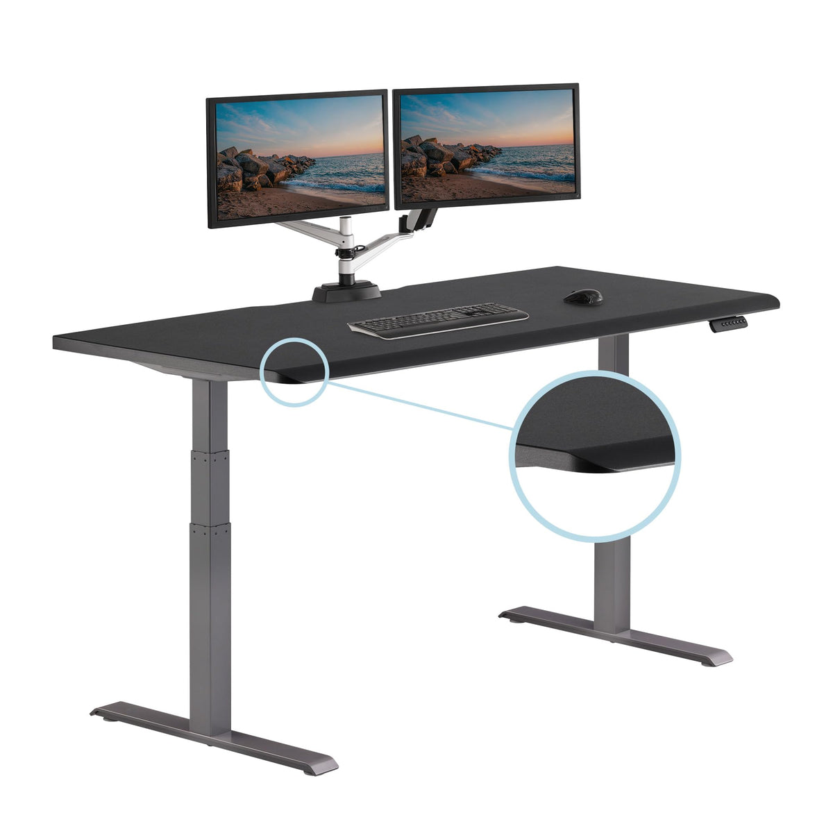 Comfort-Edge Gaming and Computer Desk