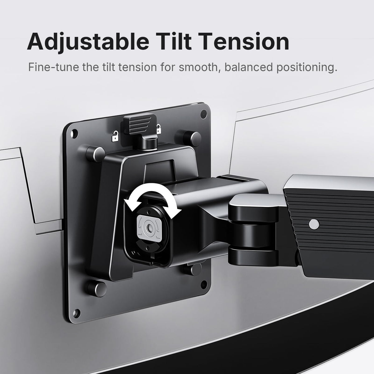 Adjustable Single Monitor Desk Arm