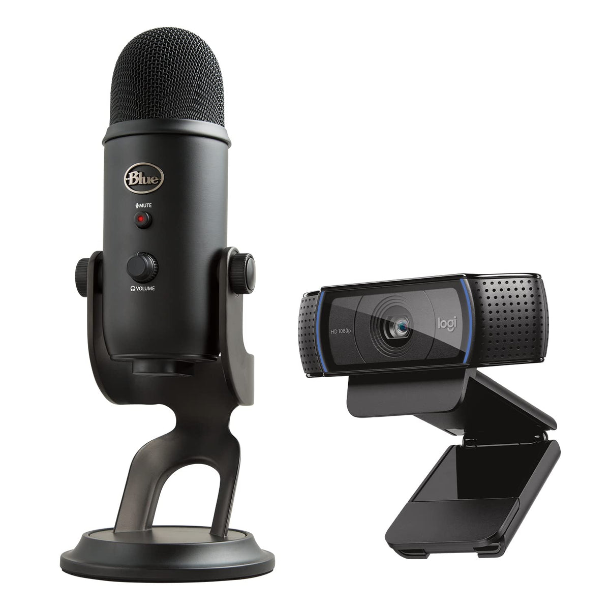Full HD Webcam with Stereo Audio