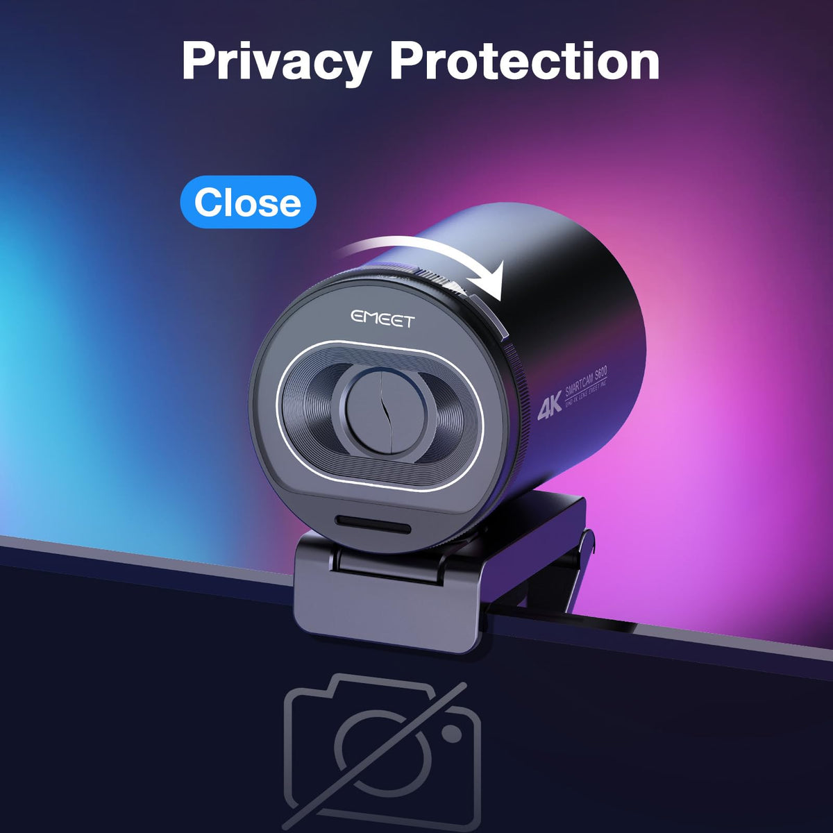 4K Streaming Webcam with Autofocus