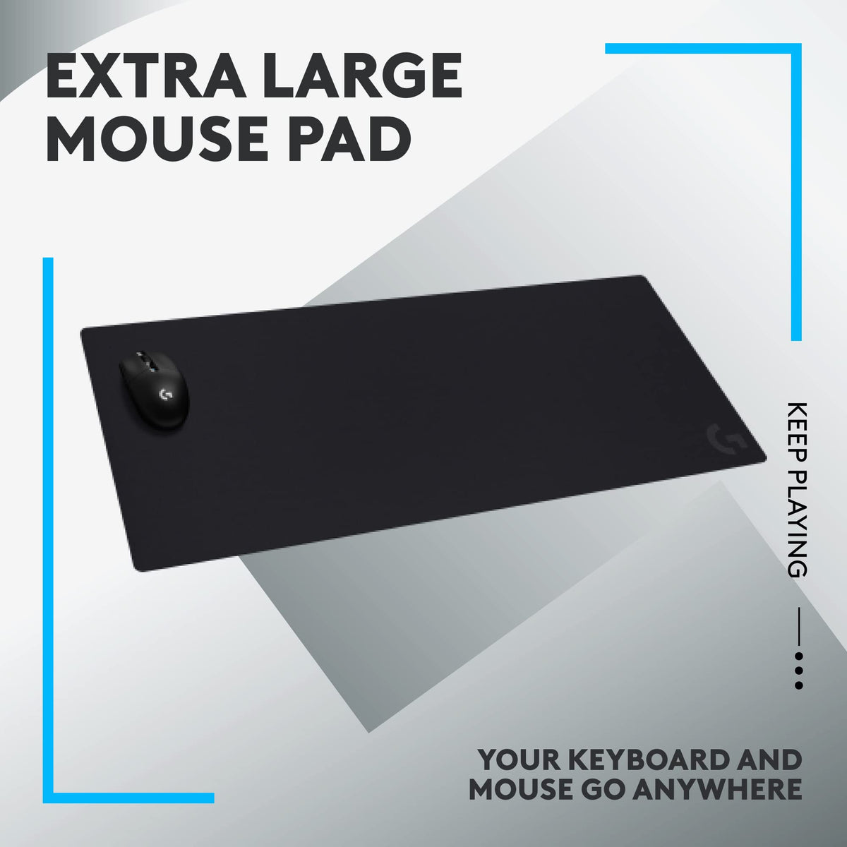 Hard-Surface Gaming Mouse Pad