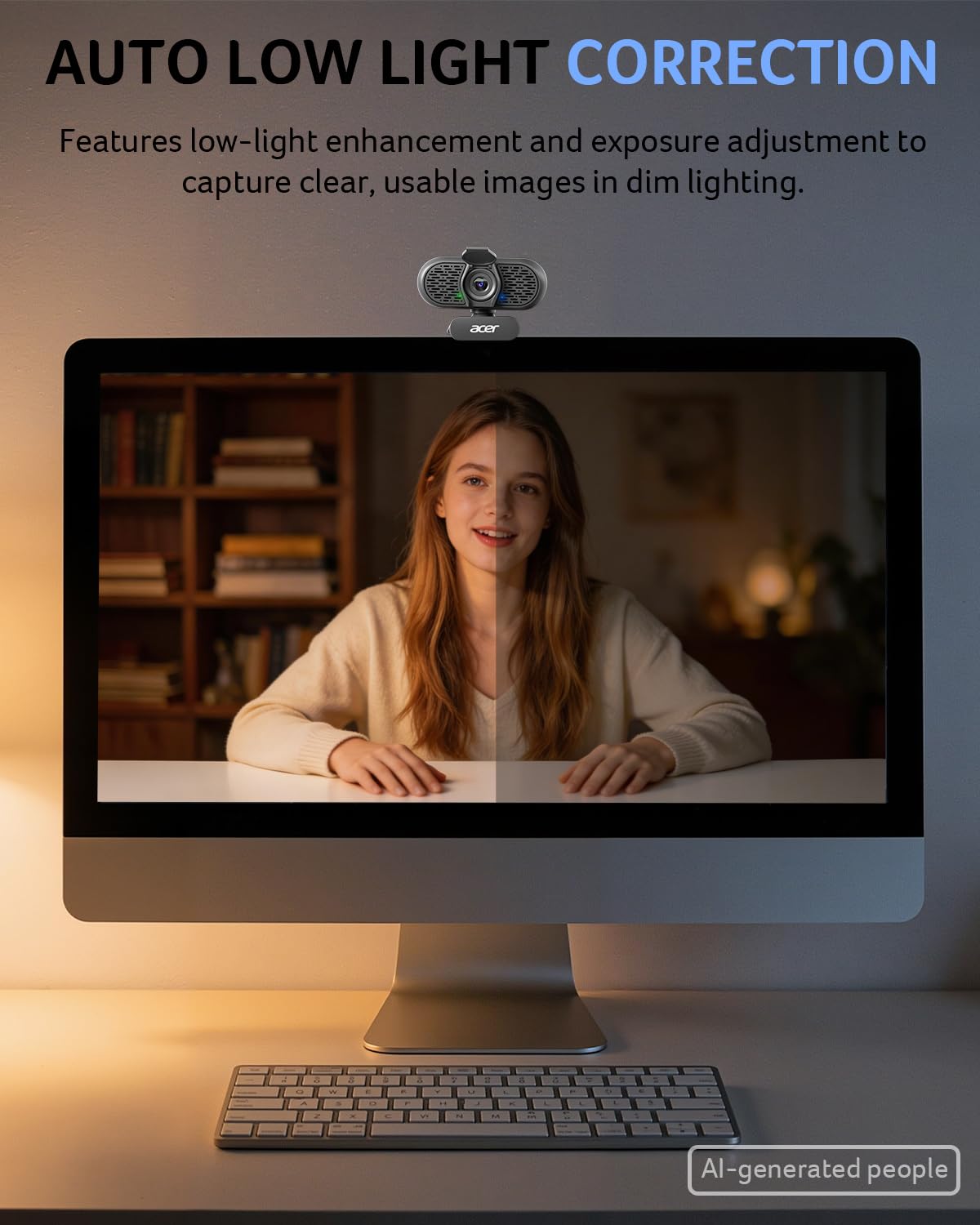 1080p and 4K Gaming Webcam