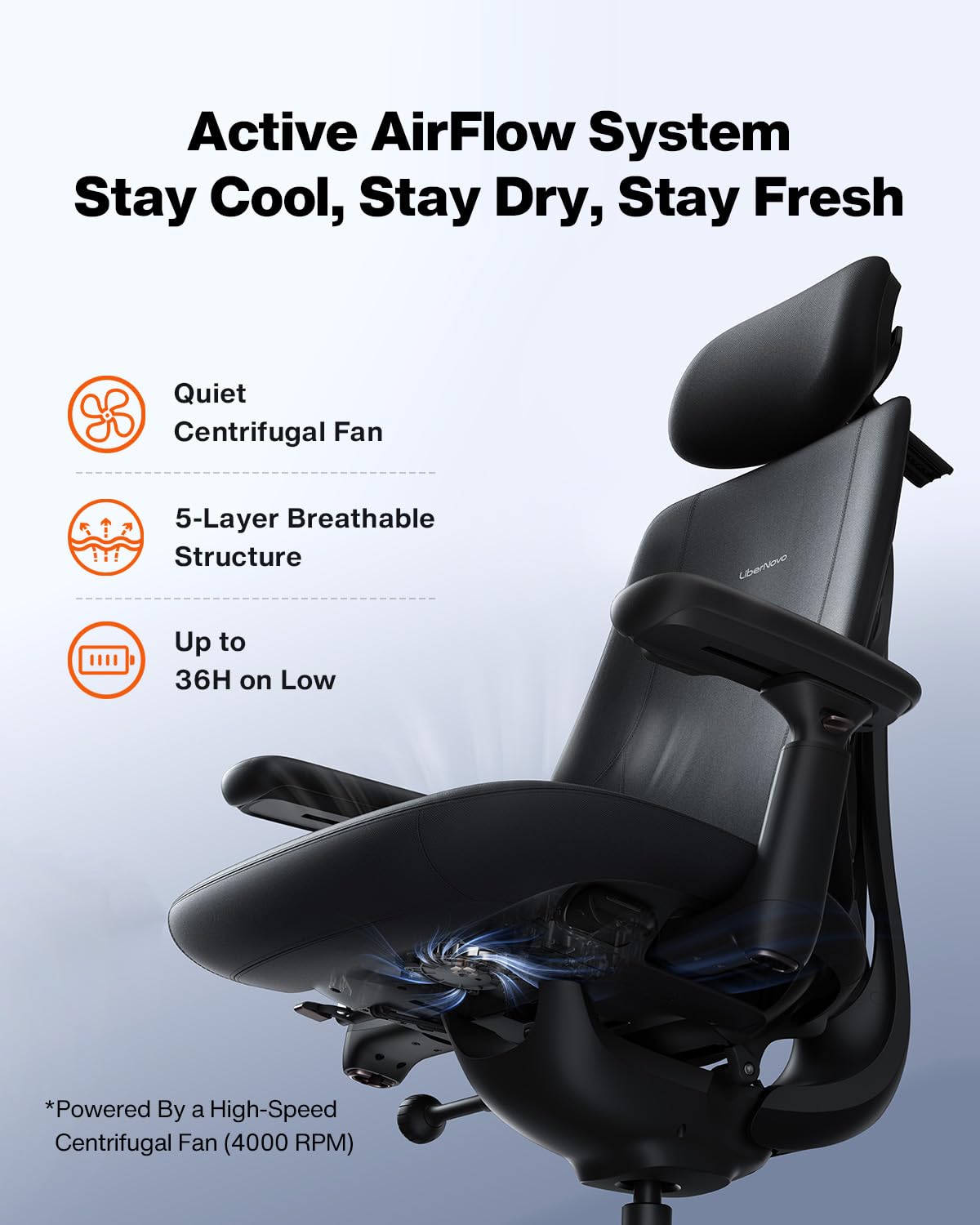 Wide-Frame Ergonomic Gaming Chair