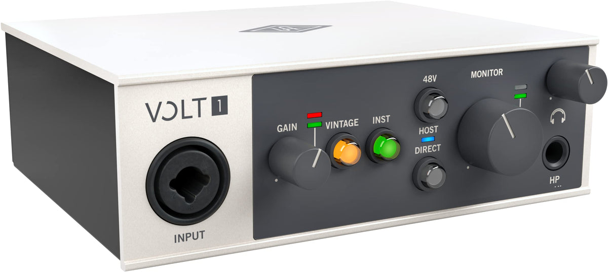 USB Audio Interface with Vintage Preamp Mode