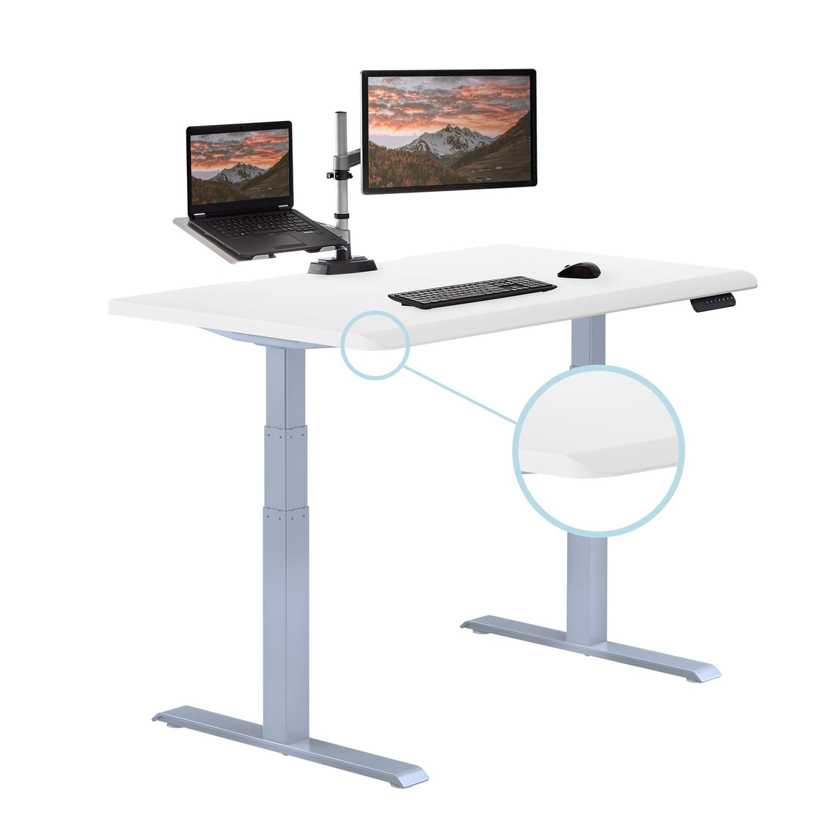 Comfort-Edge Gaming and Computer Desk