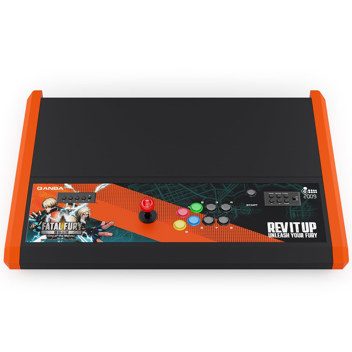 Dual-Player Arcade Controller Desk