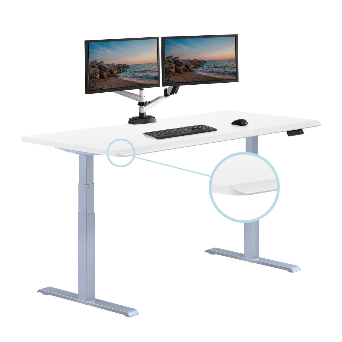 Comfort-Edge Gaming and Computer Desk