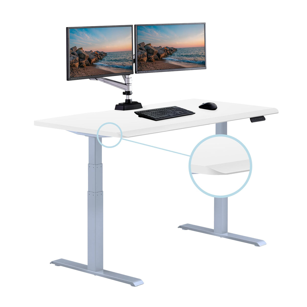 Comfort-Edge Gaming and Computer Desk