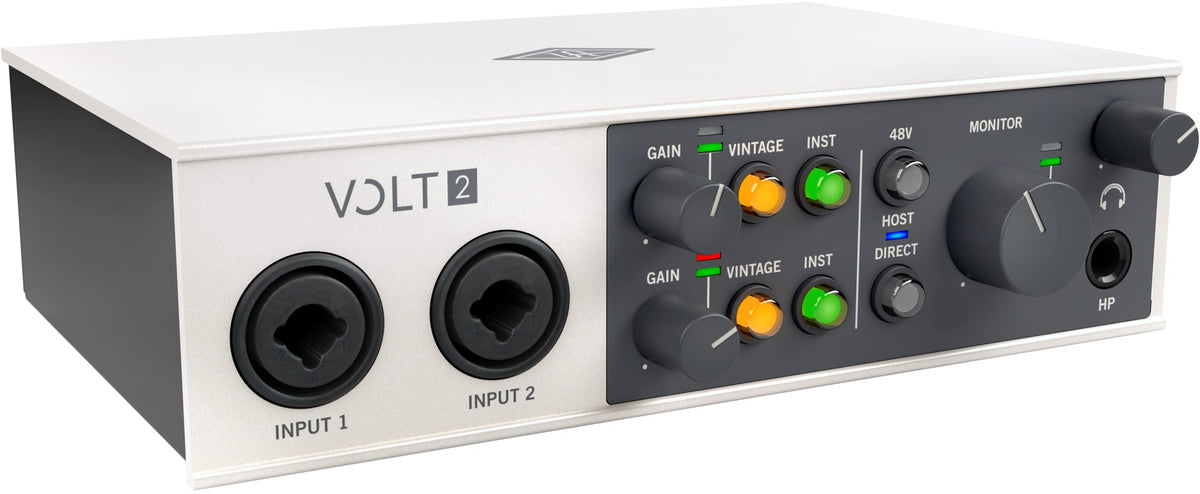 USB Audio Interface with Vintage Preamp Mode