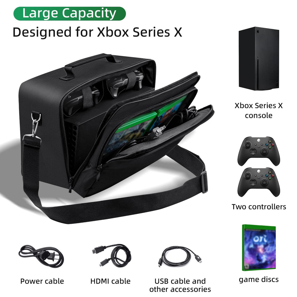 Protective Xbox Series X Console Case