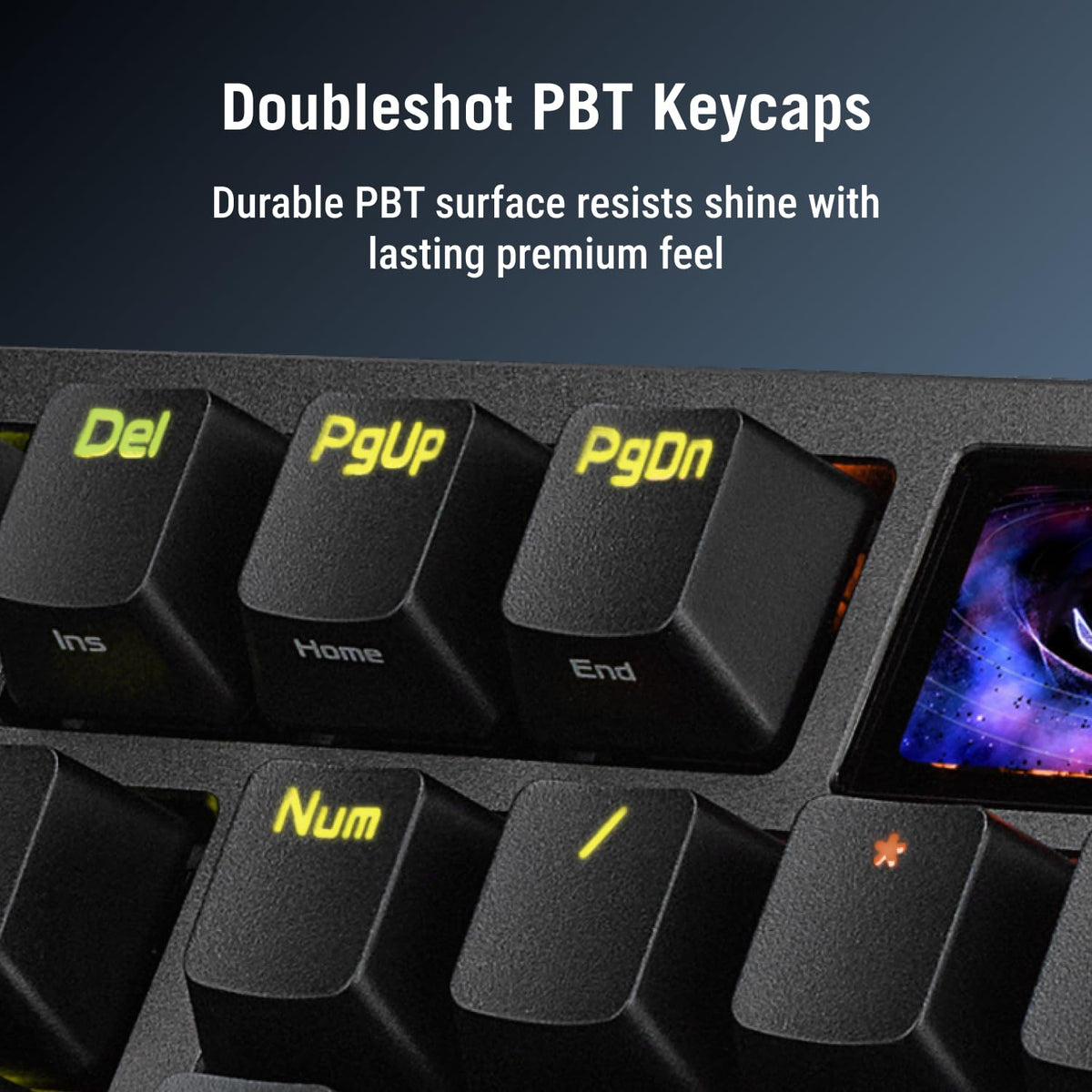 Wireless 96-Key Hall Effect Gaming Keyboard
