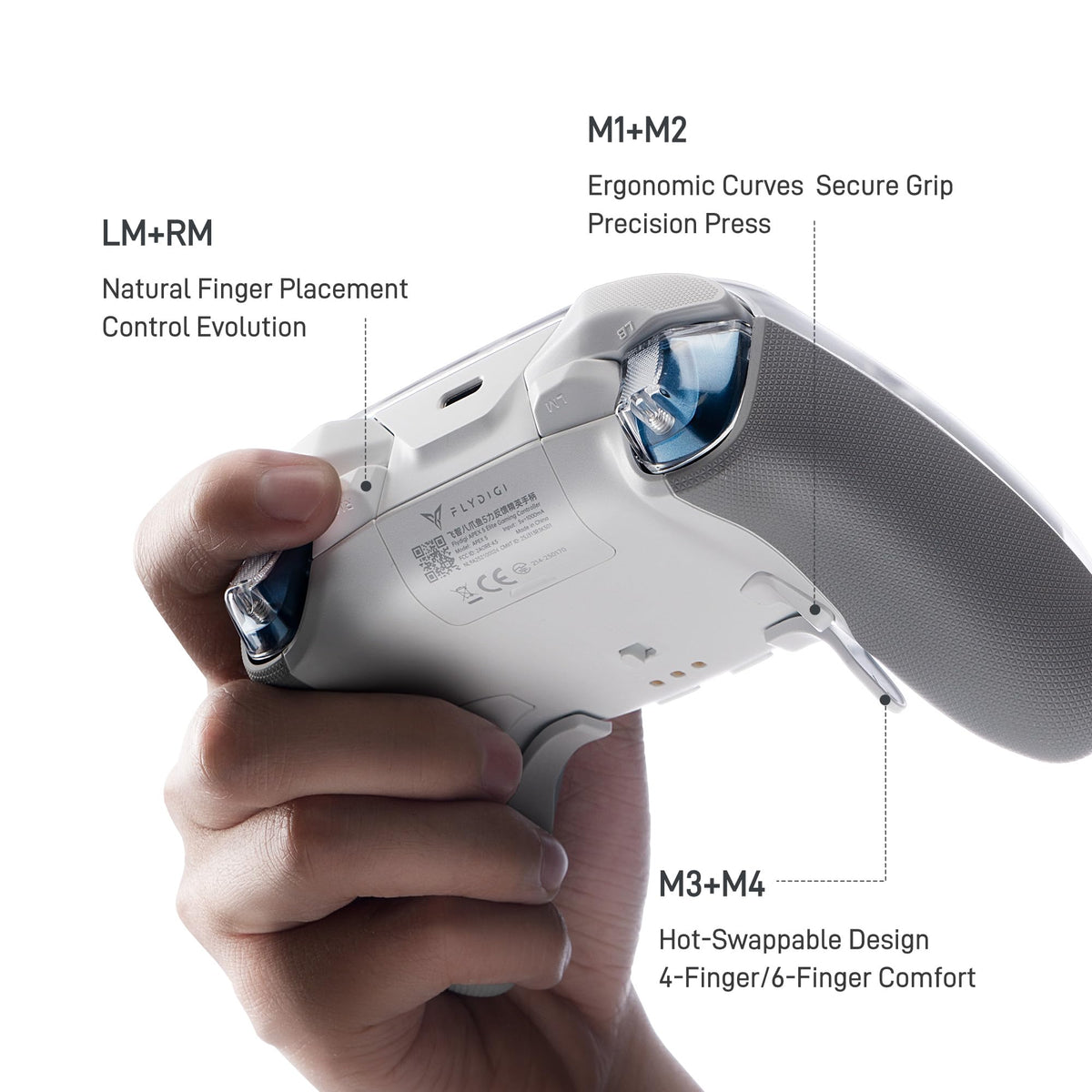 Tri-Mode Low-Latency PC Gaming Controller