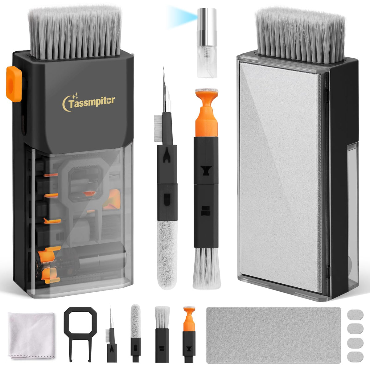 Compact Keyboard and Screen Cleaning Kit