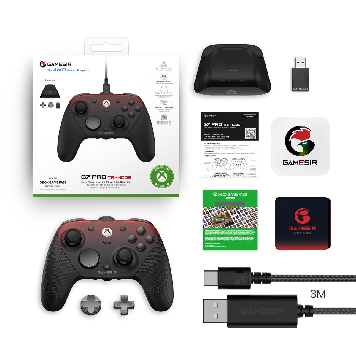 Wired Xbox and PC Gaming Controller