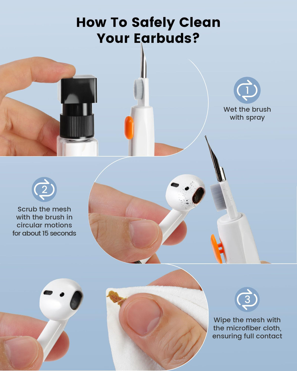 20-in-One Earbud and Device Cleaning Kit