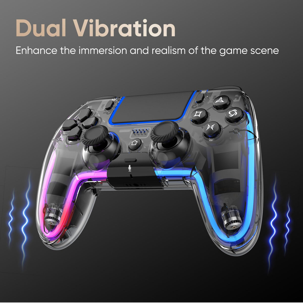 Wireless RGB Multi-Platform Gaming Controller
