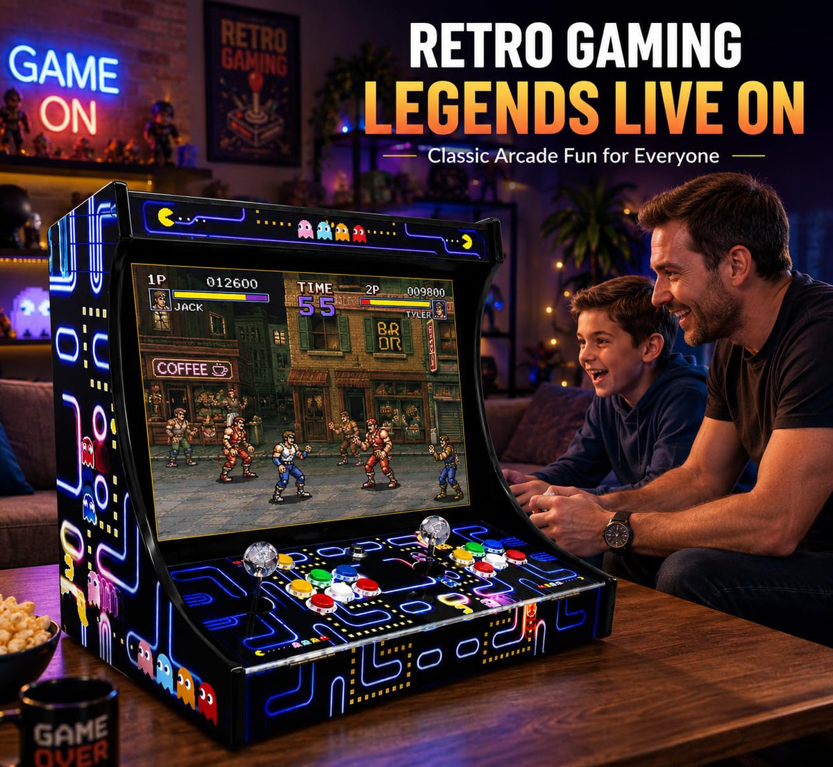 22-Inch Tabletop Arcade System