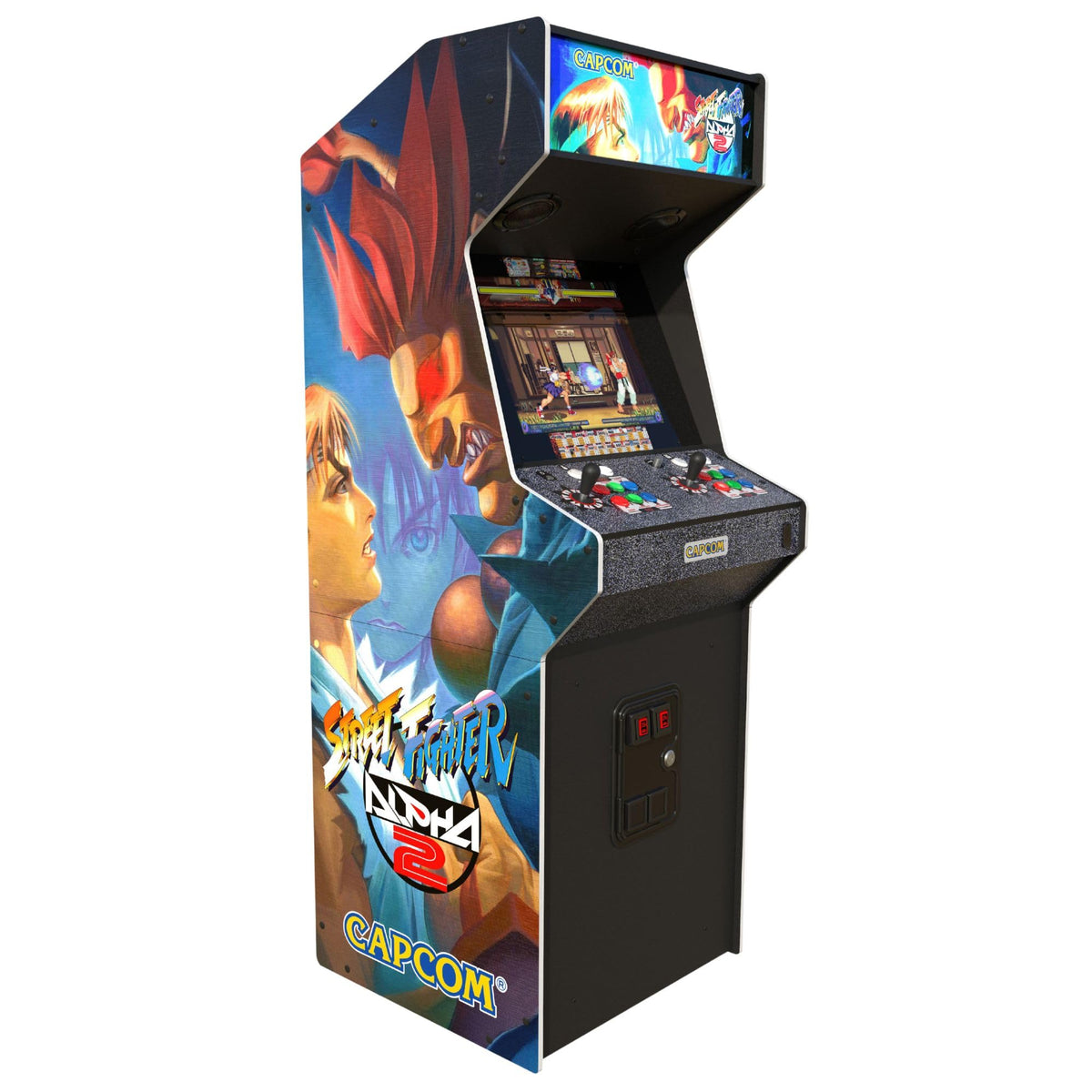 Full-Size Street Fighting Arcade Cabinet