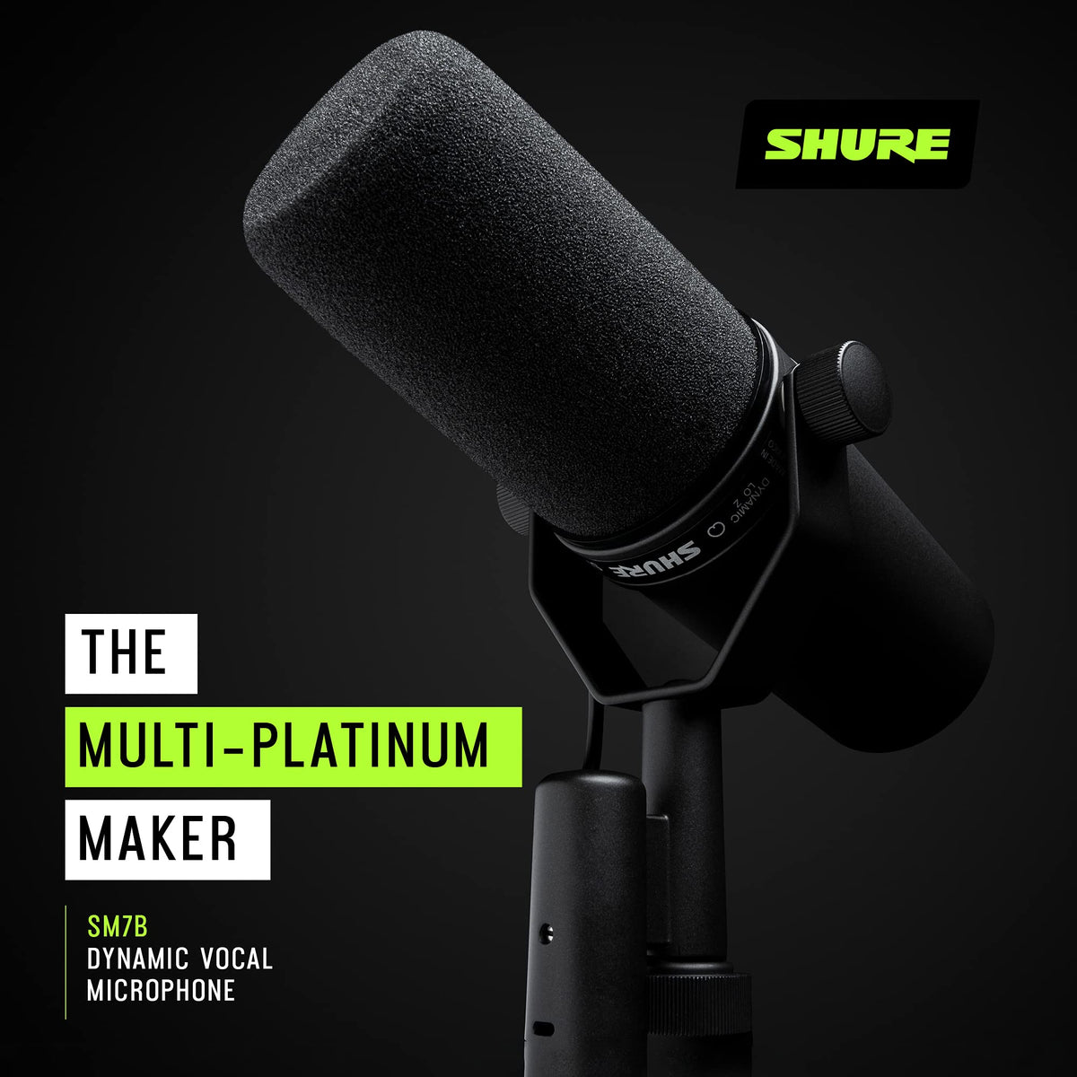 Broadcast-Style XLR Dynamic Microphone