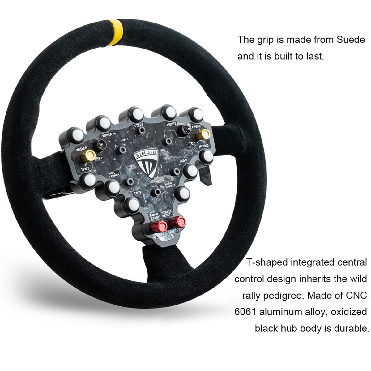 320mm Rally Racing Steering Wheel