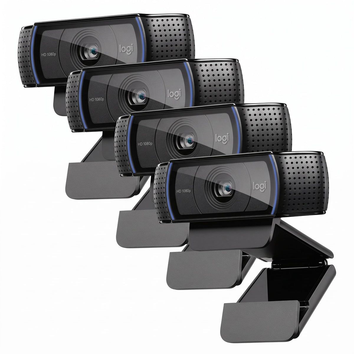 Full HD Webcam with Stereo Audio