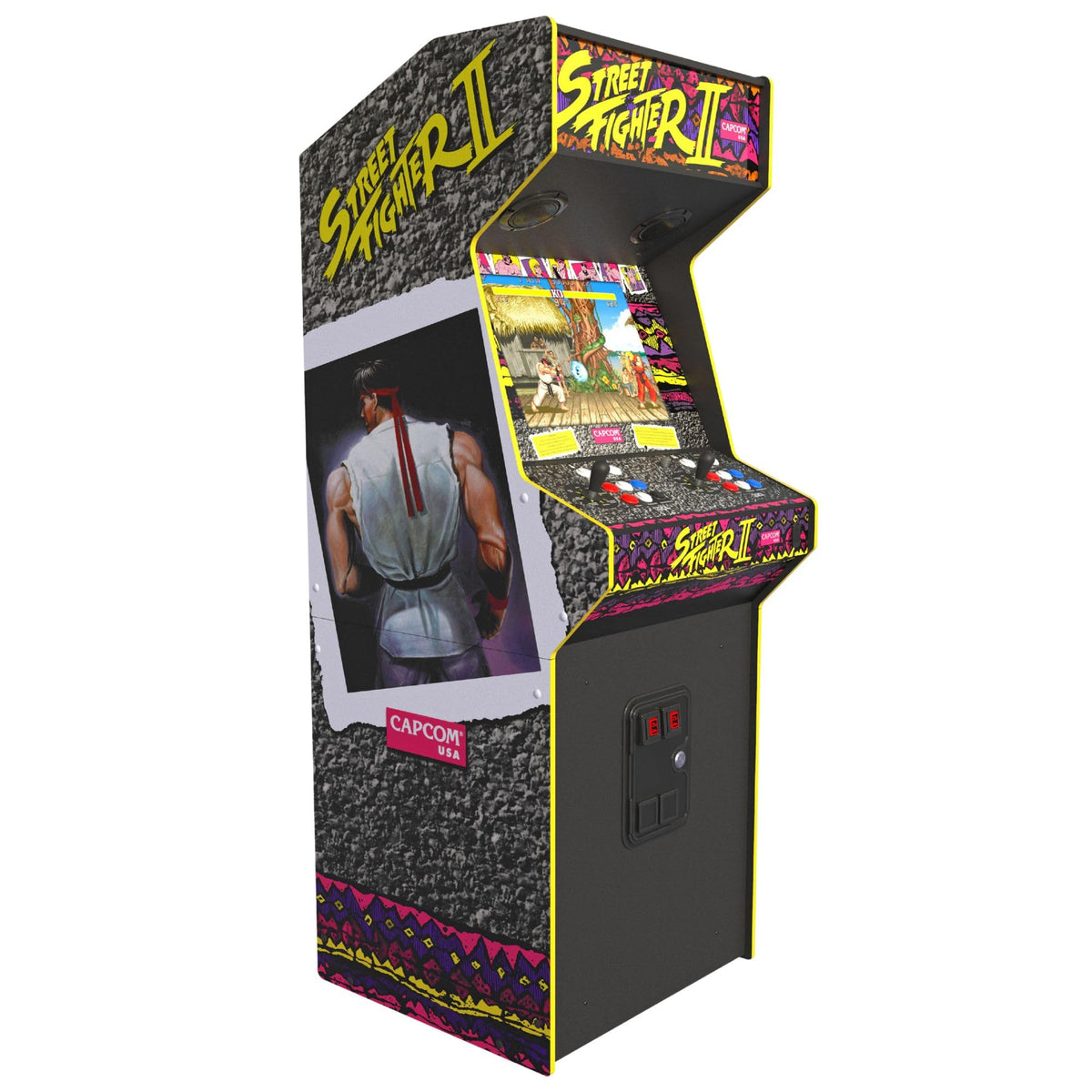 Full-Size Street Fighting Arcade Cabinet