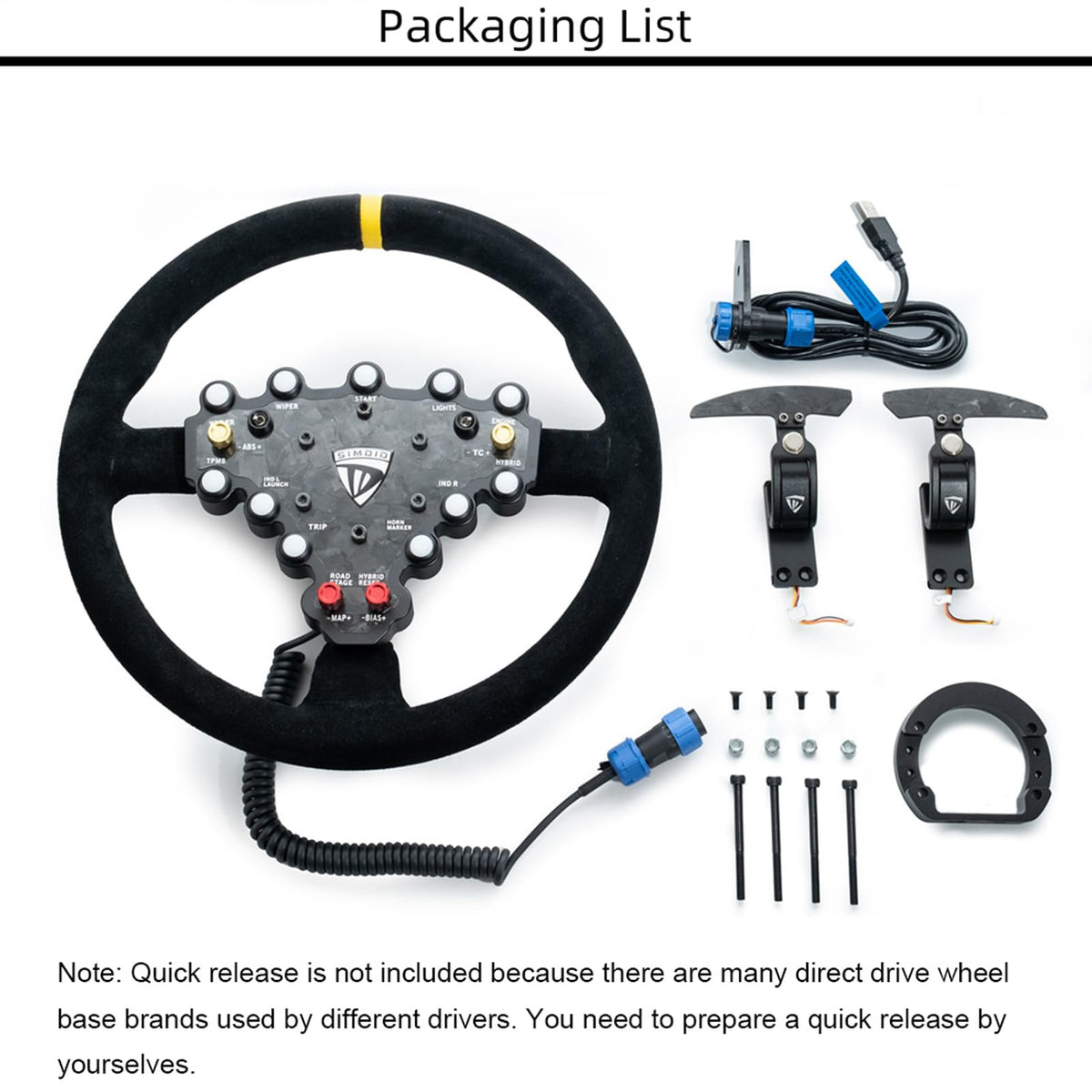 320mm Rally Racing Steering Wheel