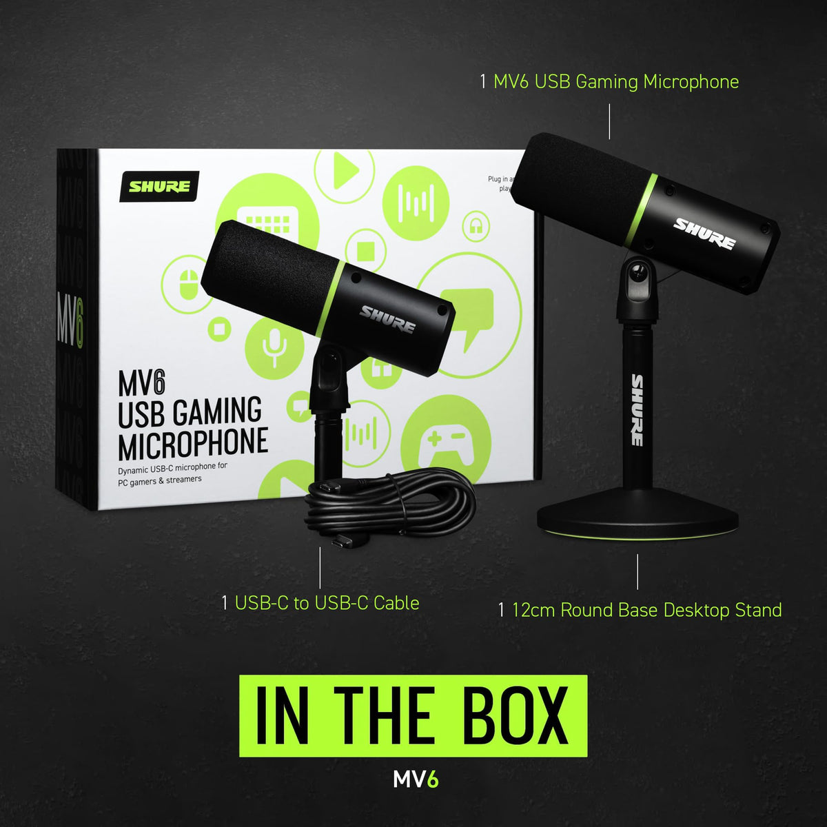 USB-C Gaming and Streaming Microphone
