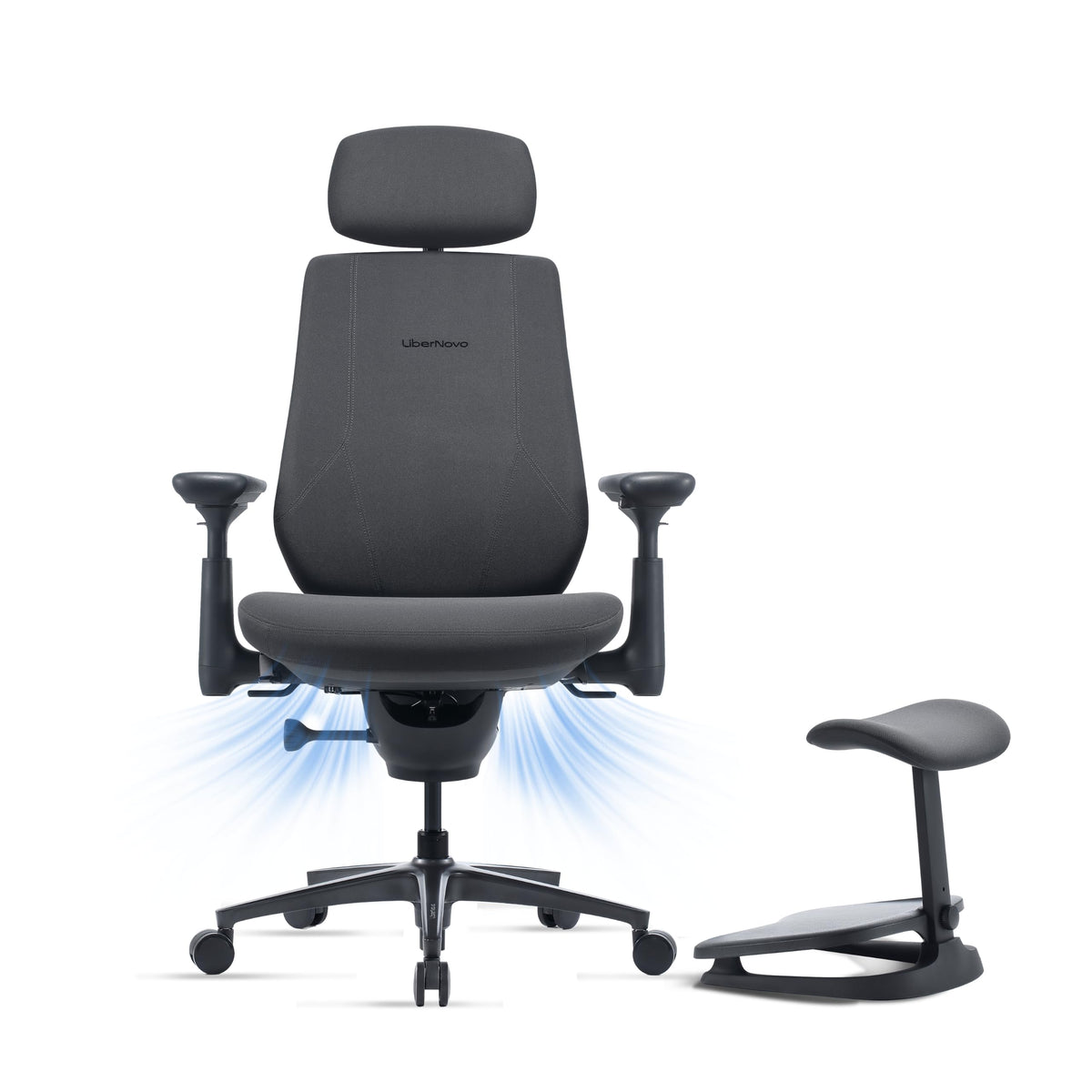 Wide-Frame Ergonomic Gaming Chair