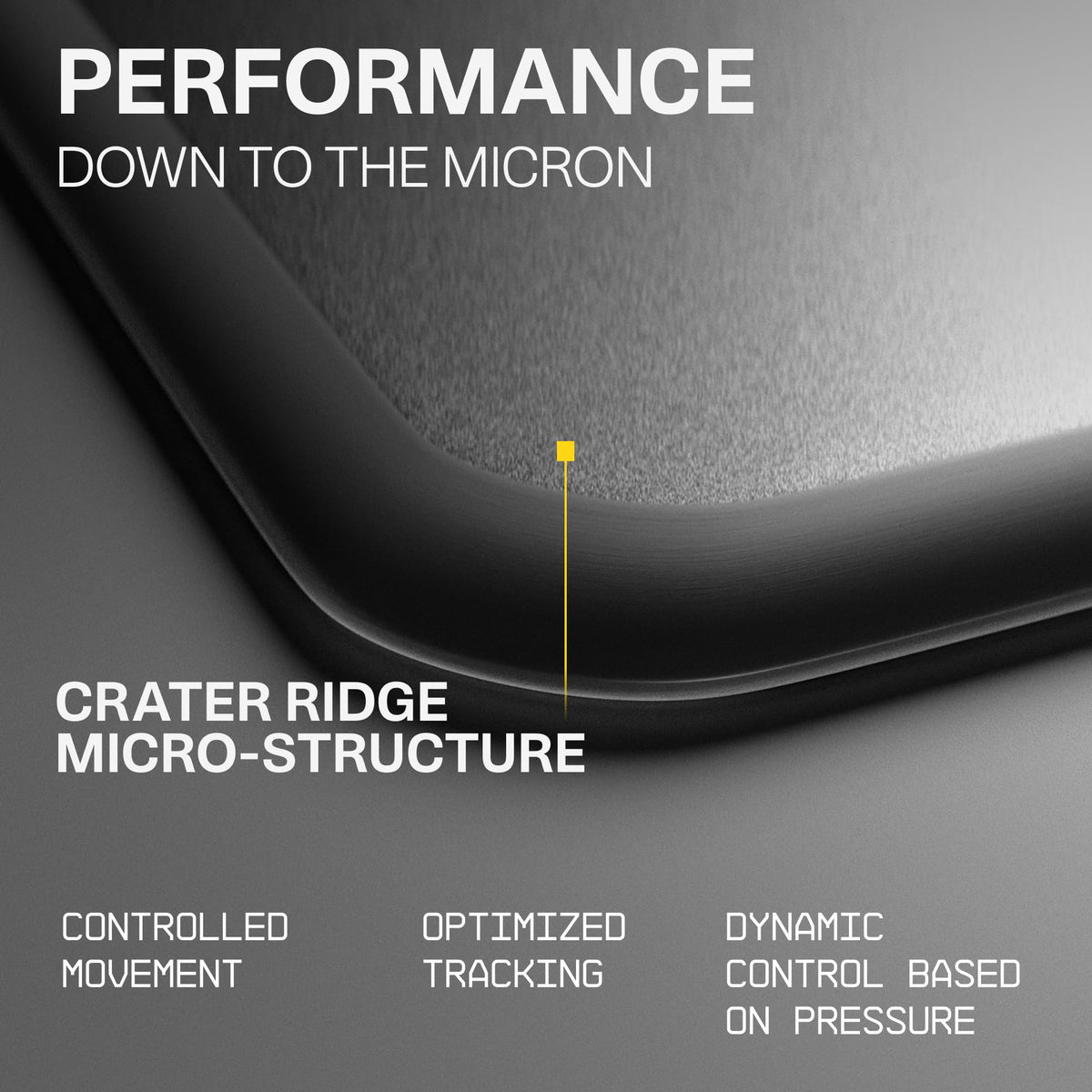 Tempered Glass Esports Mouse Pad