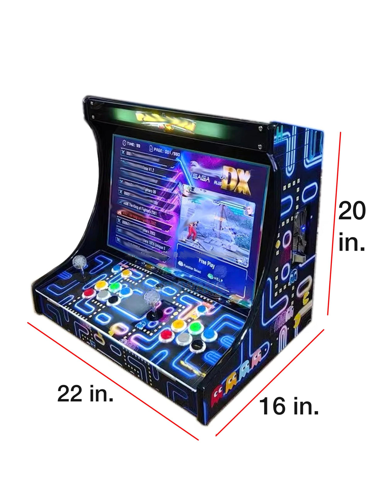 22-Inch Tabletop Arcade System