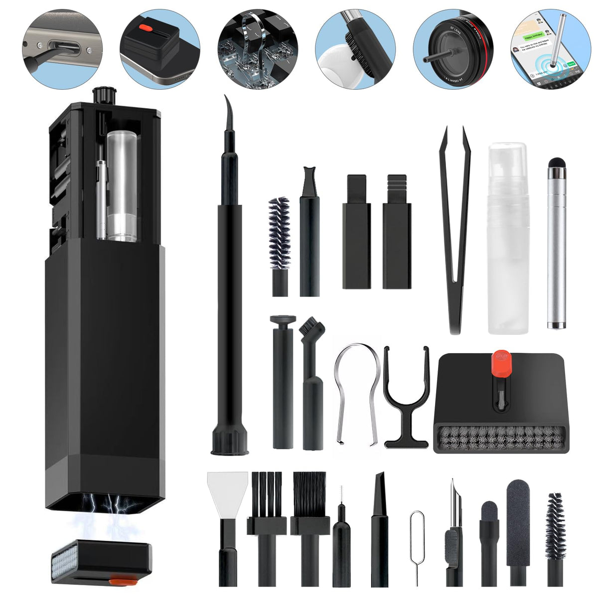 Multi-Tool Phone and Electronics Cleaning Kit