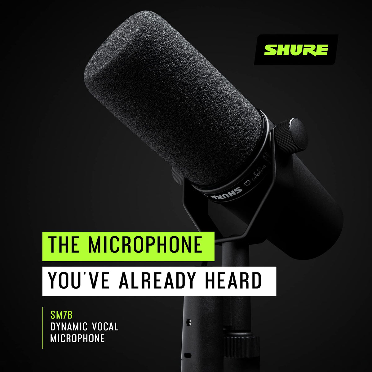 Broadcast-Style XLR Dynamic Microphone